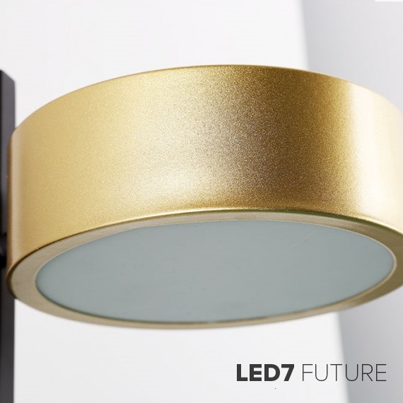 Loft Industry Modern - Cross-Cross Brass Wall
